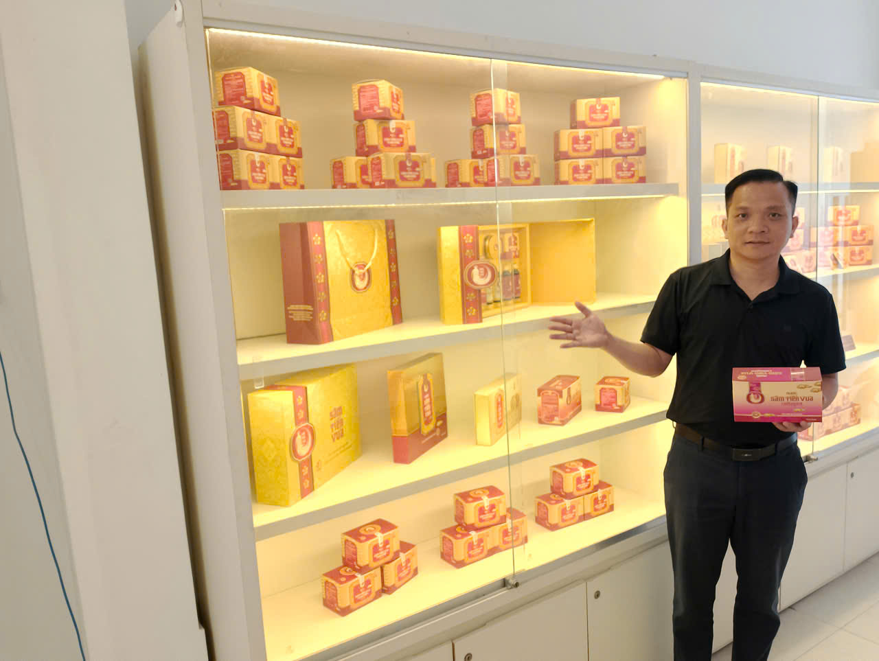 Trà sâm một sản phẩm giúp bồi bổ sức khỏe được làm từ sâm tiến vua